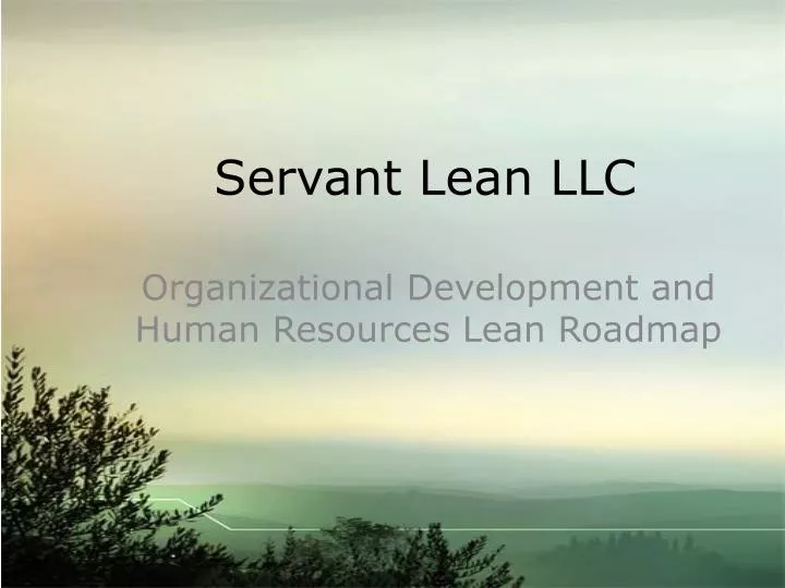 servant lean llc
