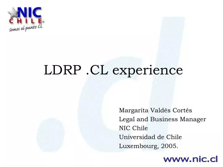 ldrp cl experience