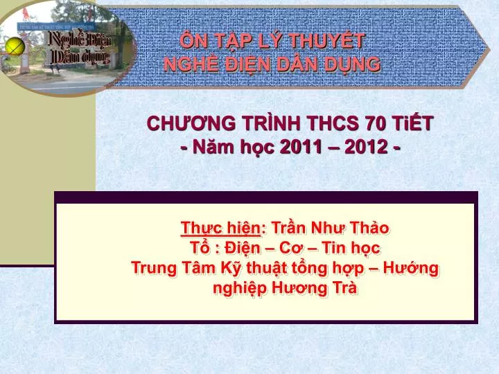 ch ng tr nh thcs 70 ti t n m h c 2011 2012