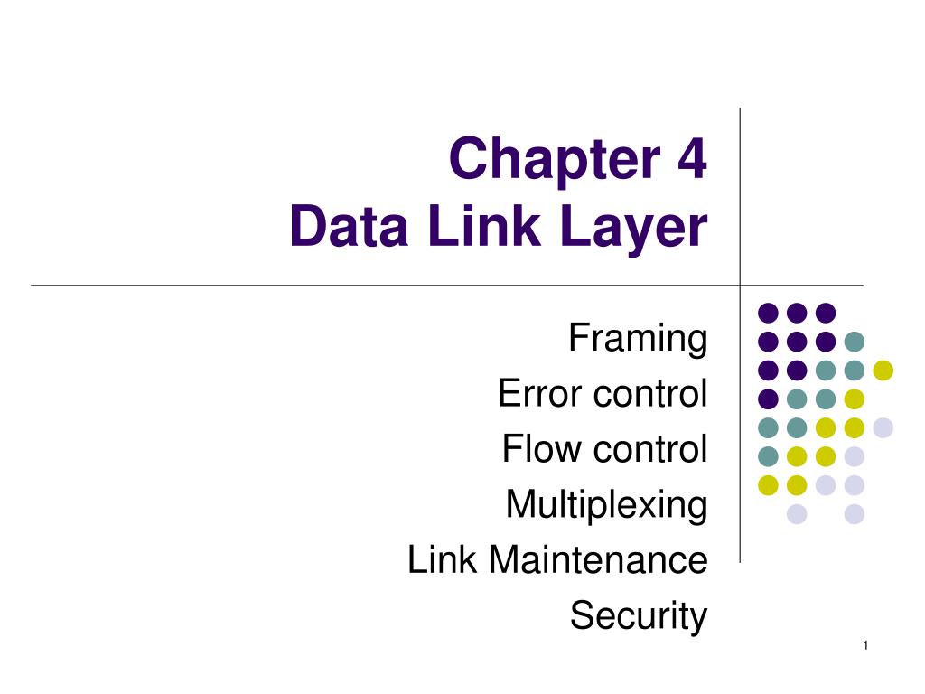 PPT - Chapter 4 Data Link Layer PowerPoint Presentation, free download ...