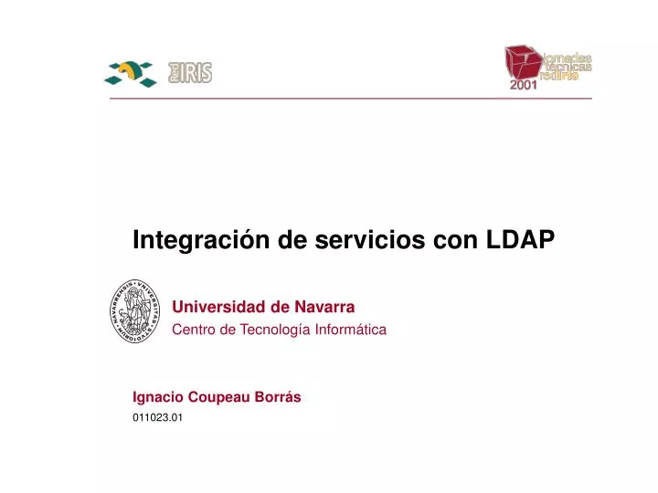 integraci n de servicios con ldap