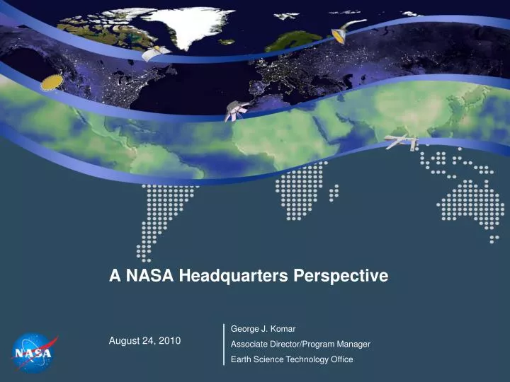 a nasa headquarters perspective august 24 2010