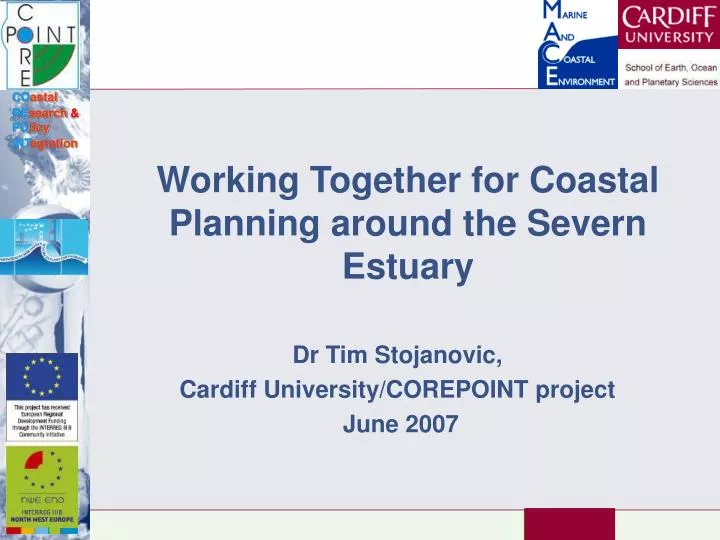 working together for coastal planning around the severn estuary