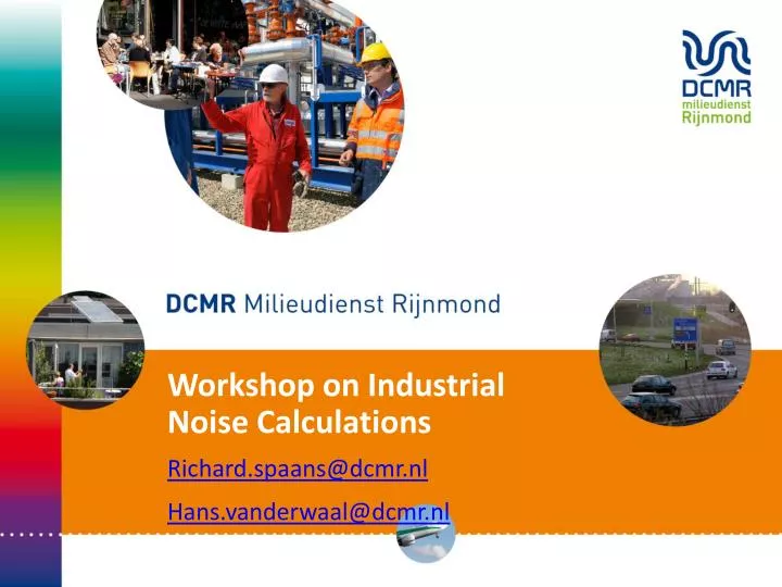 workshop on industrial noise calculations