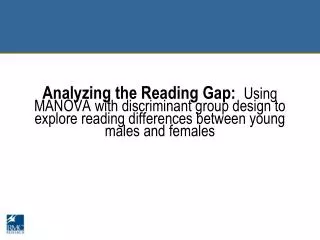 Reading First: An Evidence-based school-wide r eading model