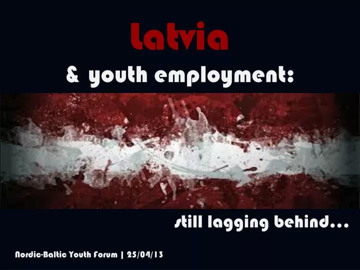 l atvia youth employment