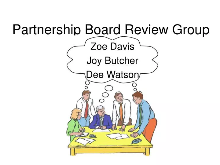 partnership board review group