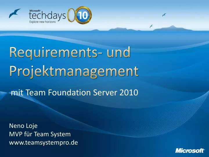requirements und projektmanagement