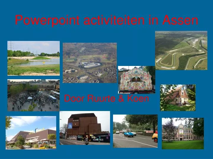 powerpoint activiteiten in assen
