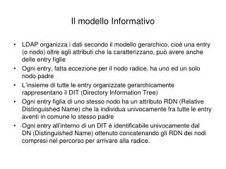 il modello informativo