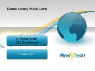 Dr . Marina Kostina CEO Wired@Heart
