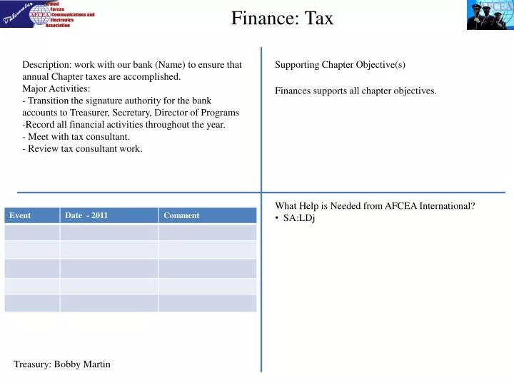 finance tax