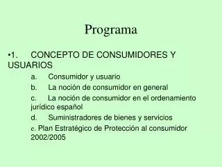 programa
