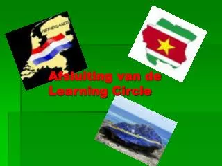 afsluiting van de learning circle
