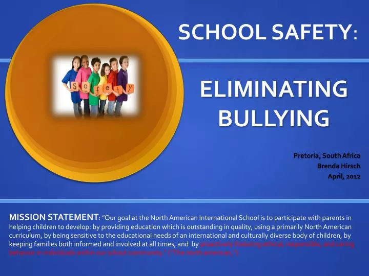 eliminating bullying