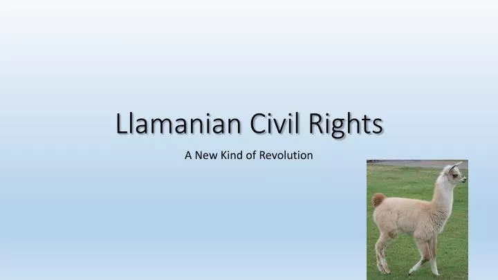 llamanian civil rights