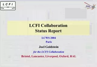 LCFI Collaboration Status Report