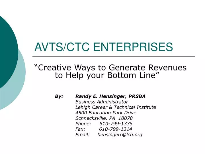 avts ctc enterprises