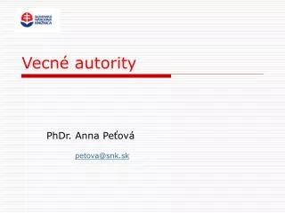 vecn autority