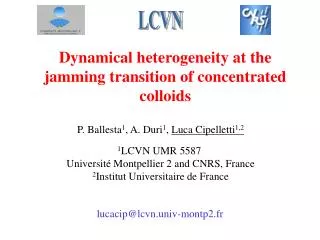 Dynamical heterogeneity at the jamming transition of concentrated colloids
