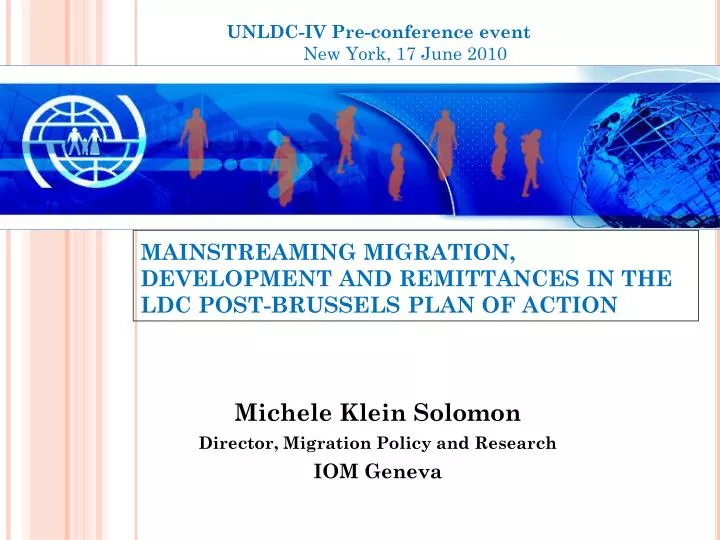 mainstreaming migration development and remittances in the ldc post brussels plan of action