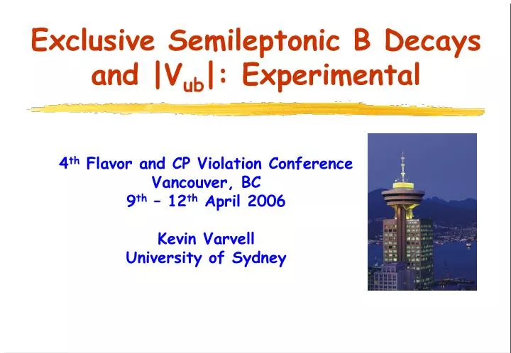 exclusive semileptonic b decays and v ub experimental