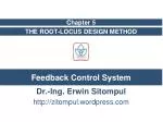 Feedback Control System - slide 1