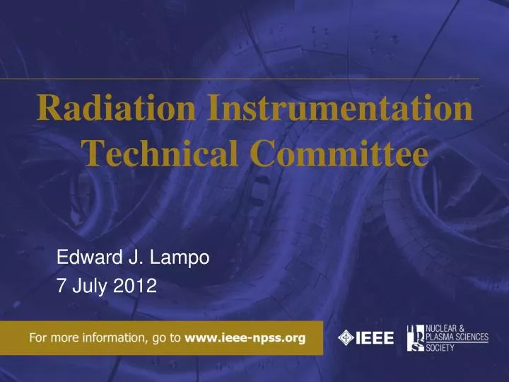 radiation instrumentation technical committee