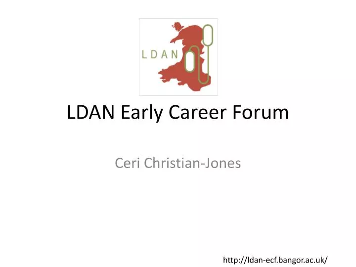 ldan early career forum