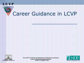 Career Guidance in LCVP