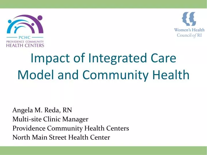 impact of integrated care model and community health