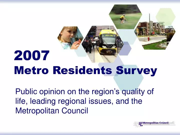 2007 metro residents survey