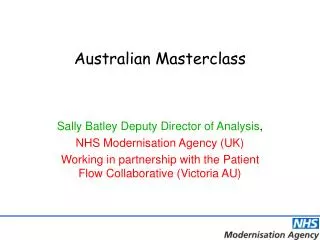 Australian Masterclass
