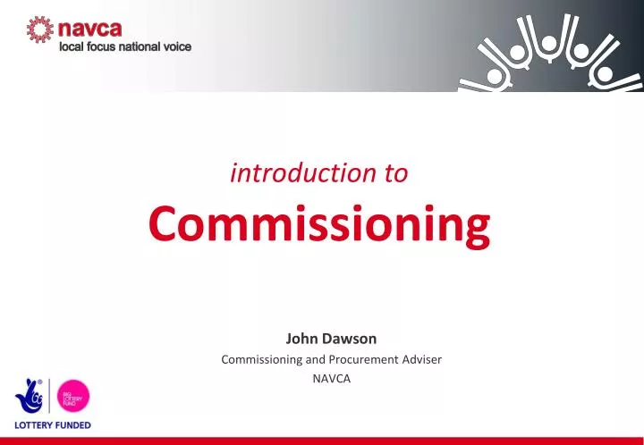 john dawson commissioning and procurement adviser navca