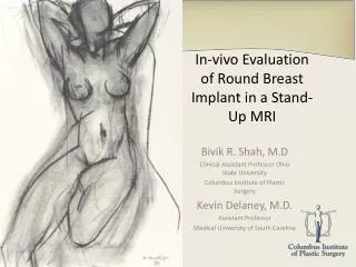 In-vivo Evaluation of Round Breast Implant in a Stand-Up MRI