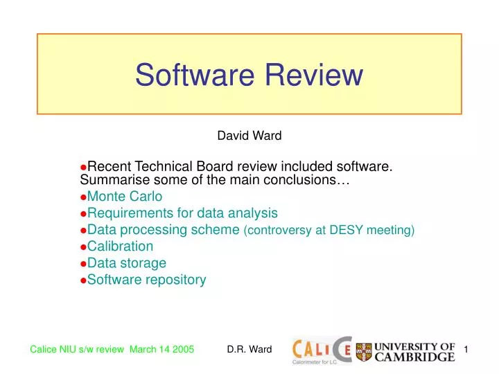 software review