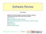 Enhancements in Monte Carlo Software for Data Analysis: Key Insights from Recent Review - slide 1