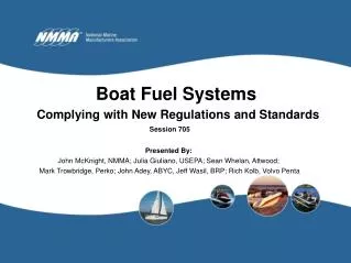 Boat Fuel Systems