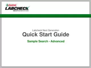 labcheck next generation quick start guide