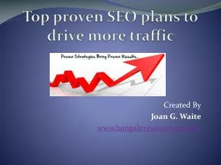 Top Proven SEO plans to Drive More Traffic