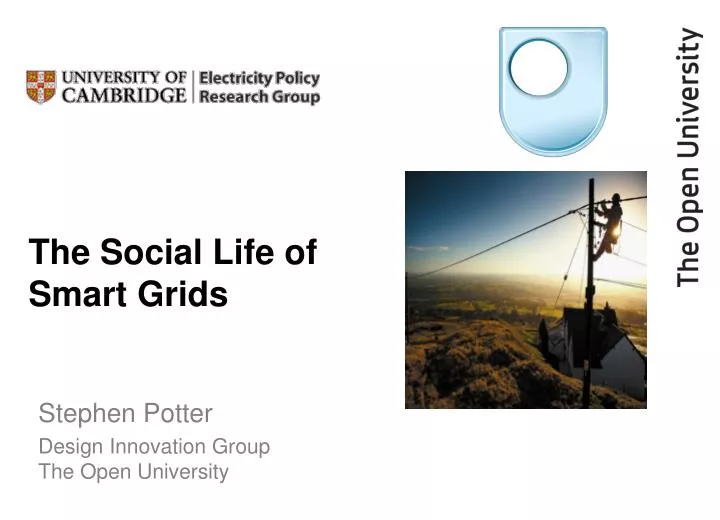 the social life of smart grids