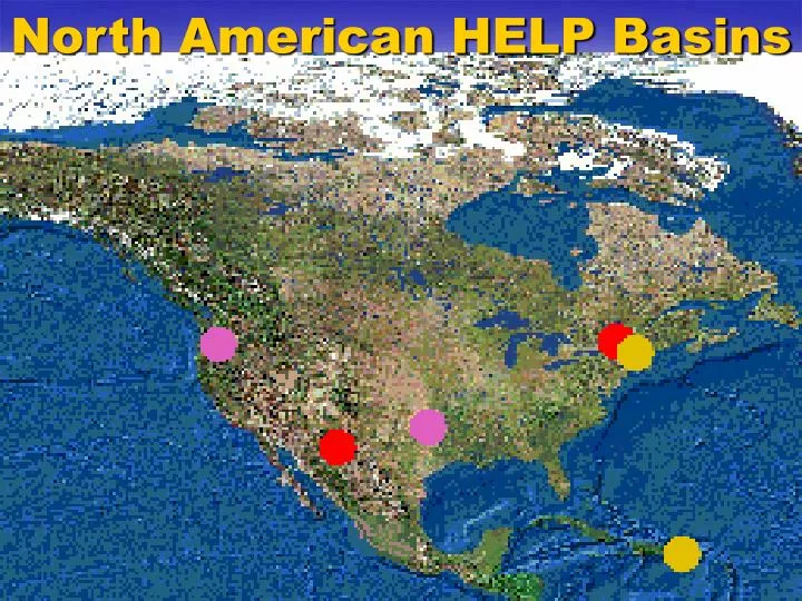 north american help basins