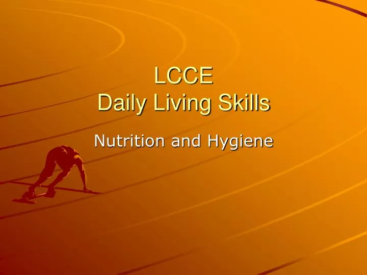 lcce daily living skills