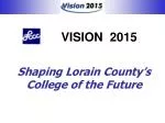 VISION 2015 - slide 1
