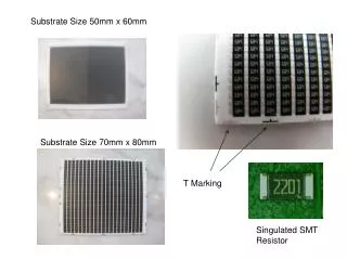 Substrate Size 50mm x 60mm