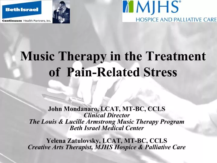 music therapy in the treatment of pain related stress