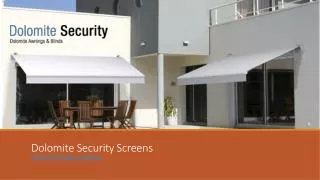 Dolomite Security