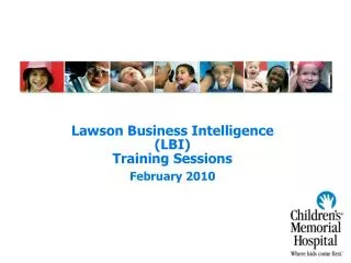 Lawson Business Intelligence (LBI) Training Sessions February 2010