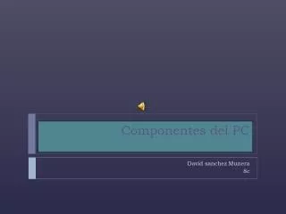 componentes del pc