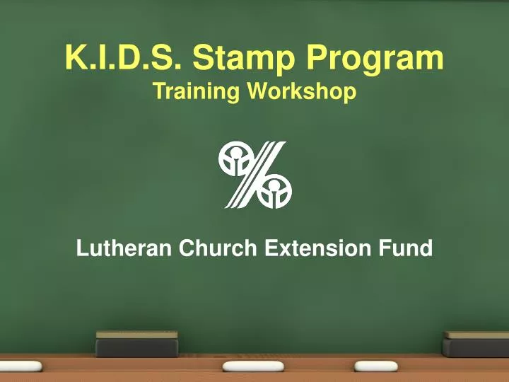 k i d s stamp program training workshop